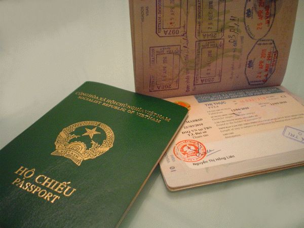 Фото вьетнамского паспорта